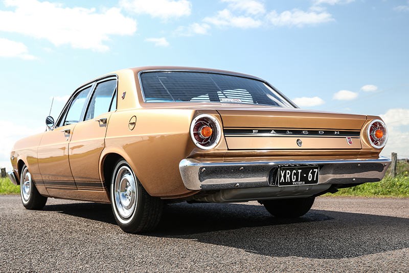 ford falcon xr gt rear