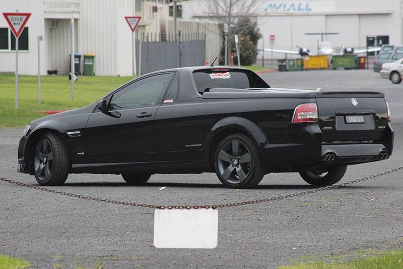 holden commodore ss ute rear