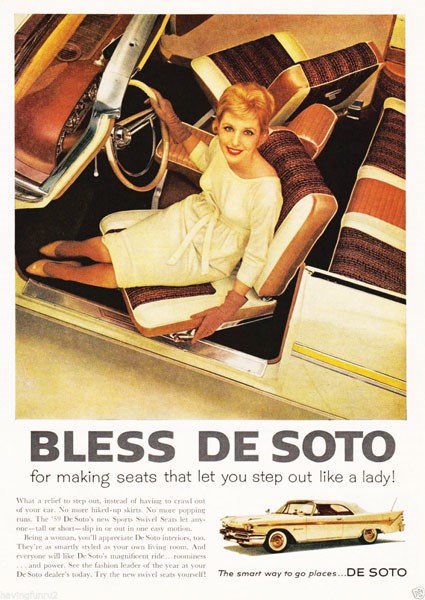 1959 Desoto Fireflight Convertible Advertisement