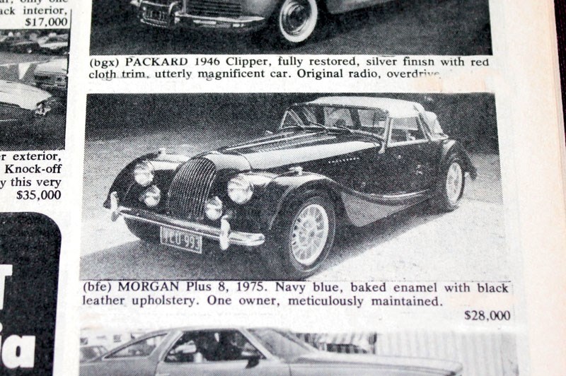 MORGAN PLUS 8 APR 85