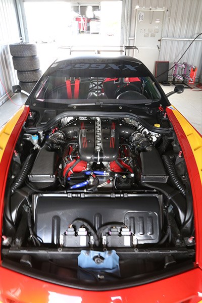 ferrari 599xx evoluzione engine