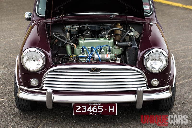 mini cooper s engine bay