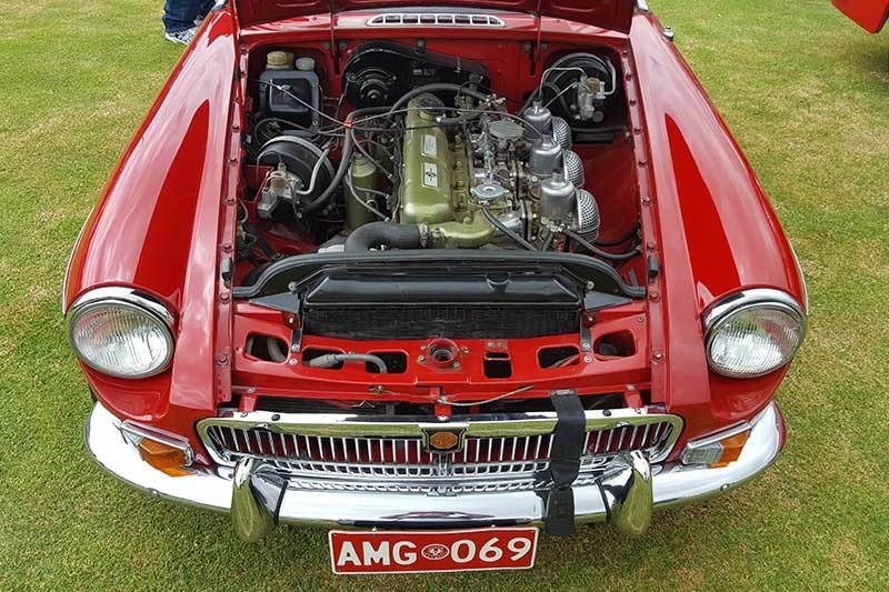 3 MGC engine bay