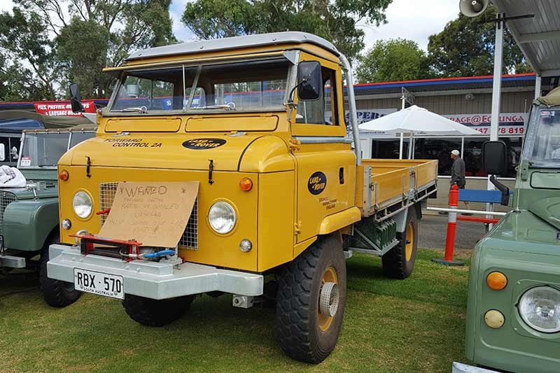 31 forward control land rover