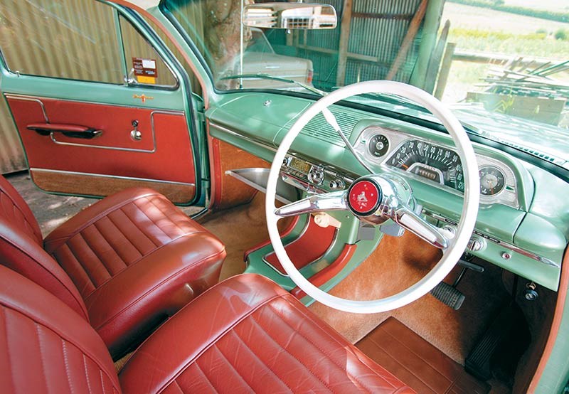 EH Holden interior