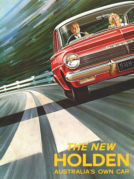 EH Holden poster