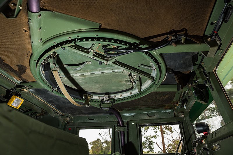 humvee interior roof