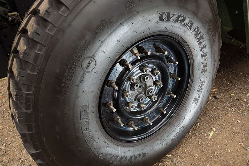 humvee wheel