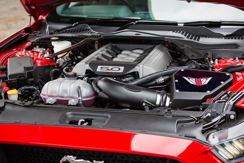 tickford mustang engine bay