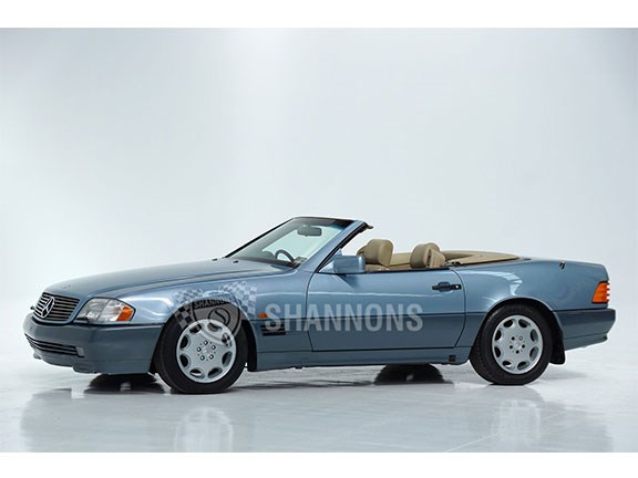 1989 Mercedes SL500 convertible 