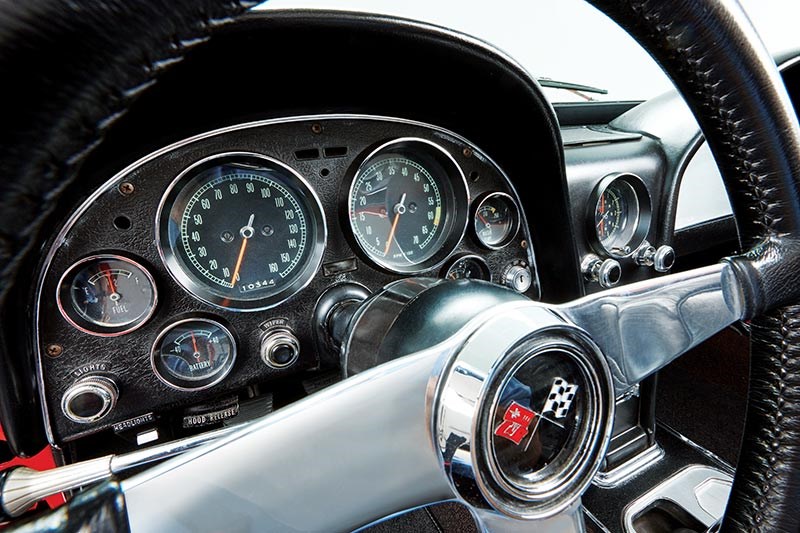 corvette dash