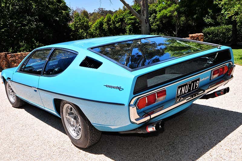 lamborghini espada rear