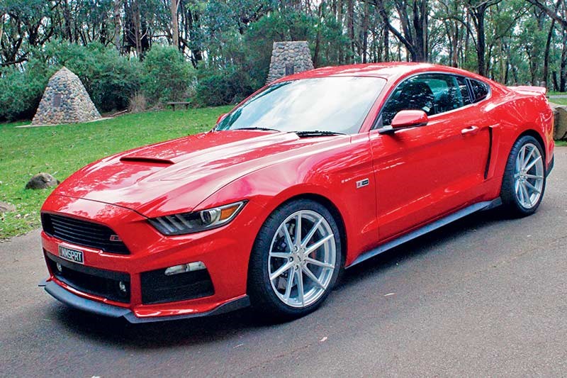 roush mustang front