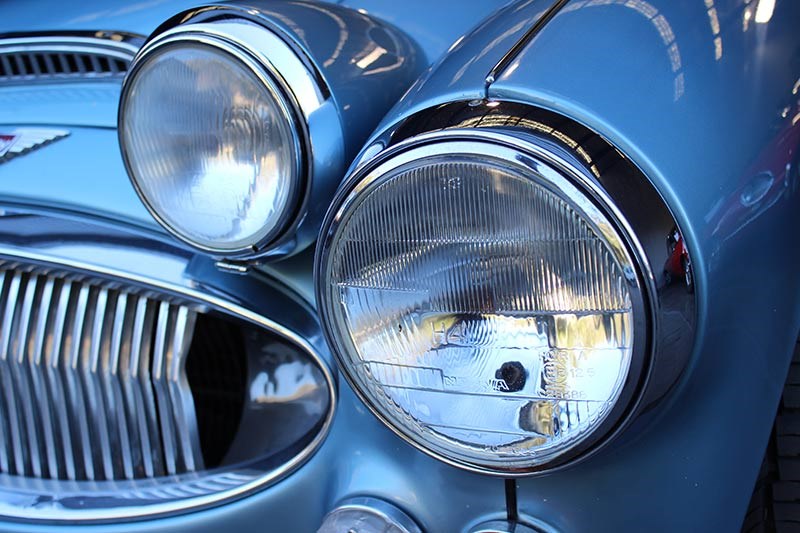 austin healey headlight