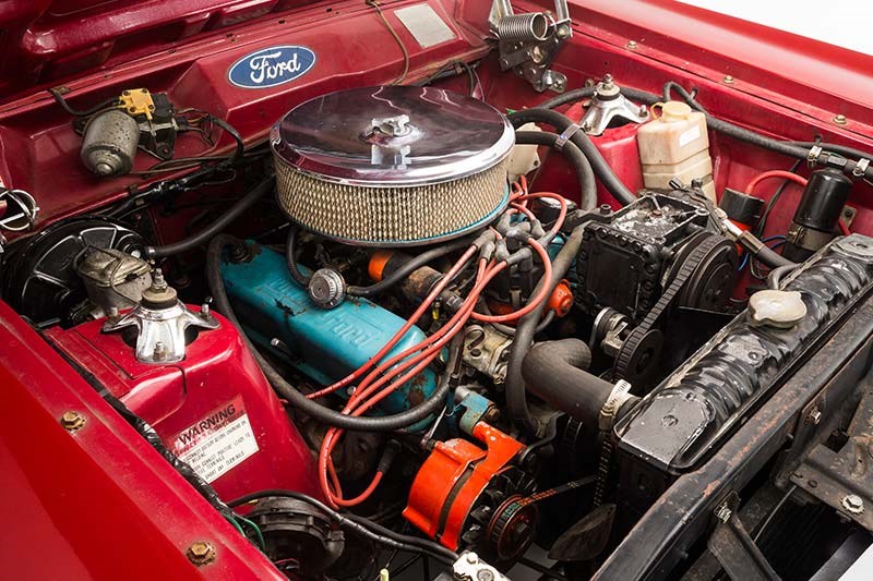 ford xy falcon wagon engine bay 2