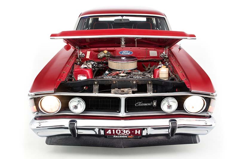 ford xy falcon wagon engine bay 3