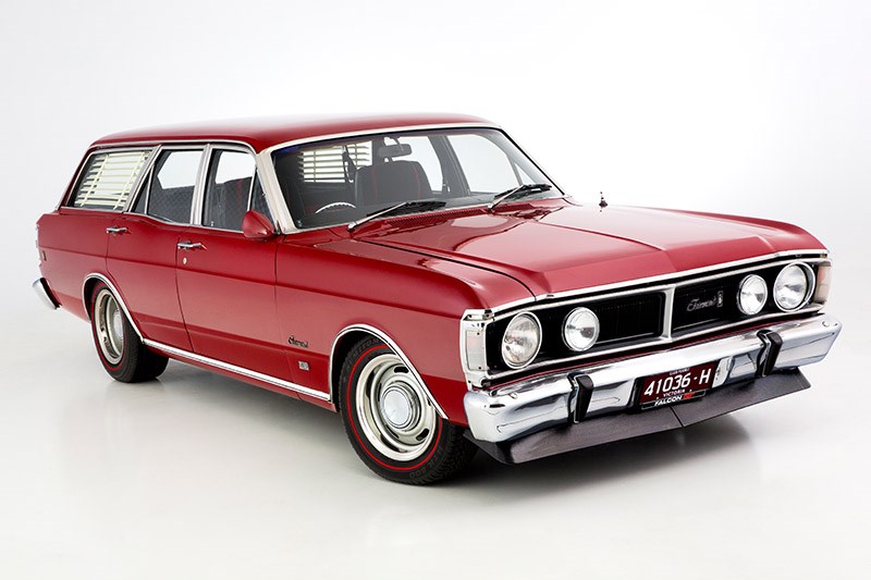 ford xy falcon wagon front angle