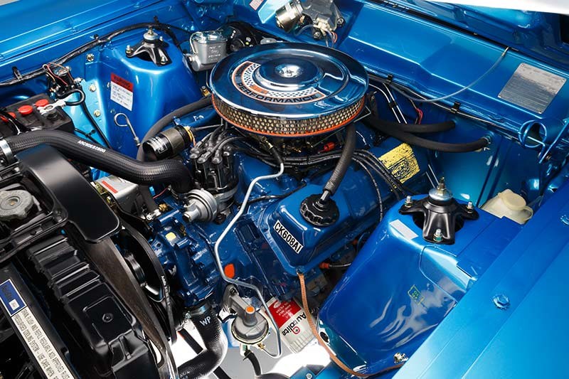 ford falcon xw gtho engine bay