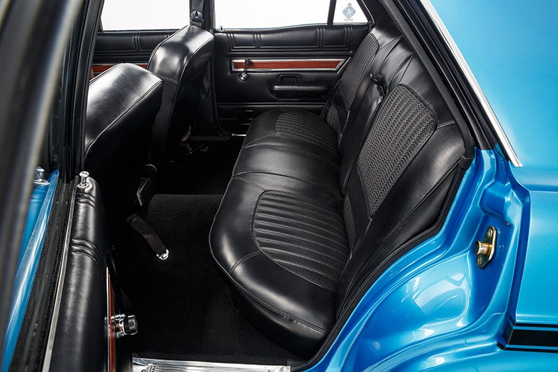 ford falcon xw gtho interior rear