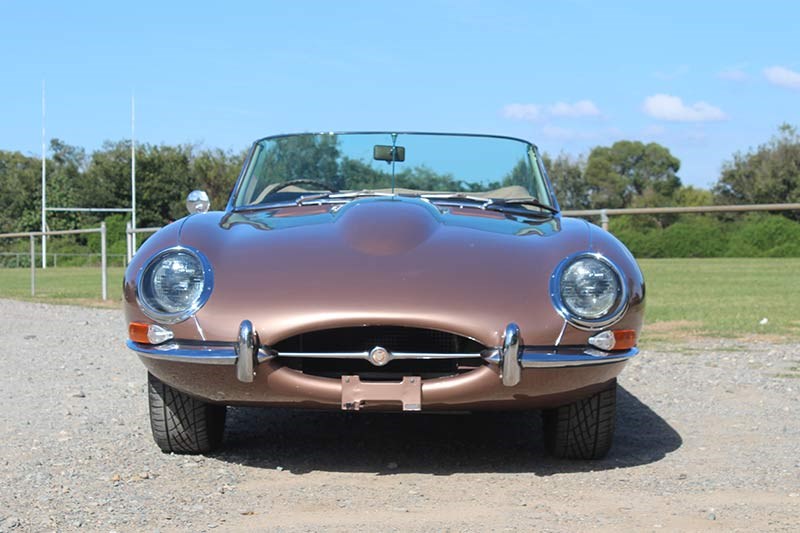 jaguar etype front