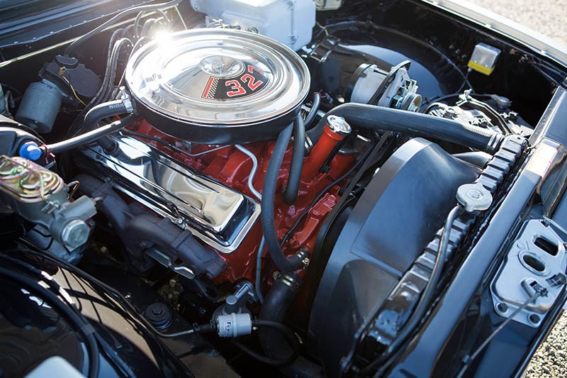 holden monaro gts 327 engine bay