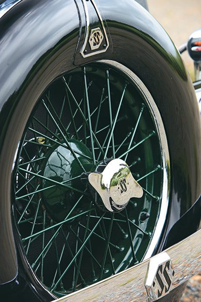 jaguar ss1 wheel