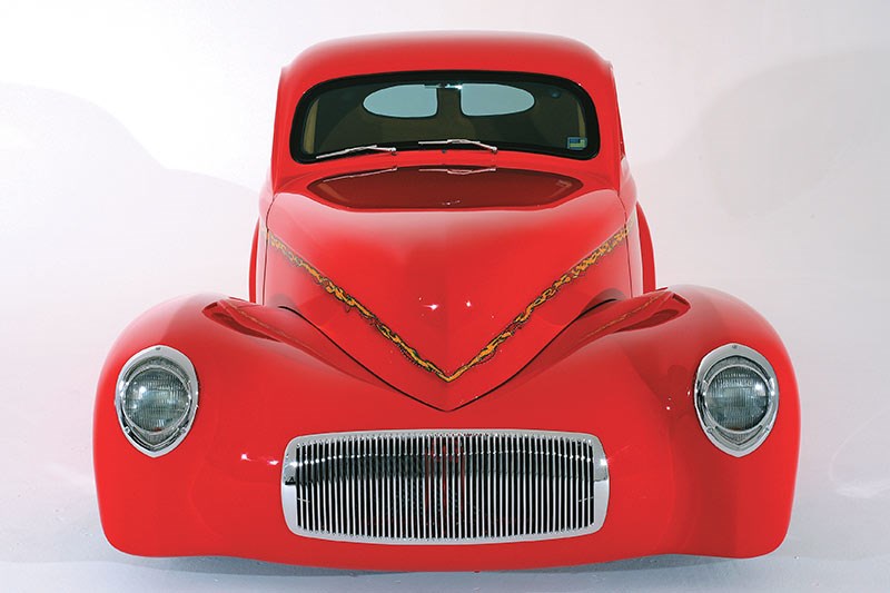 willys coupe front