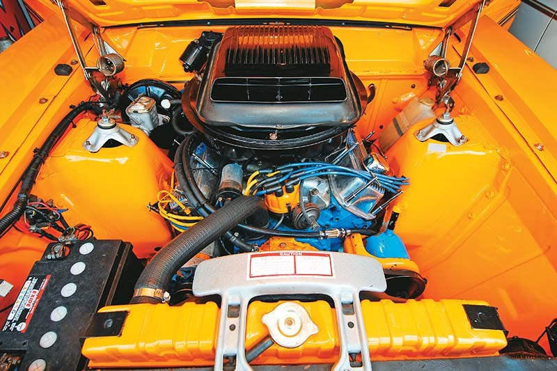 south african falcon engine bay