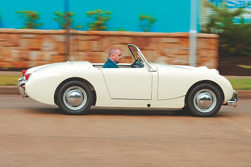 austin healey sprinte onroad