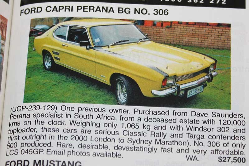 ford capri