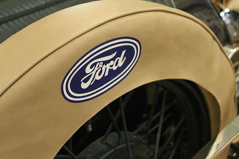 ford model a wheel cover