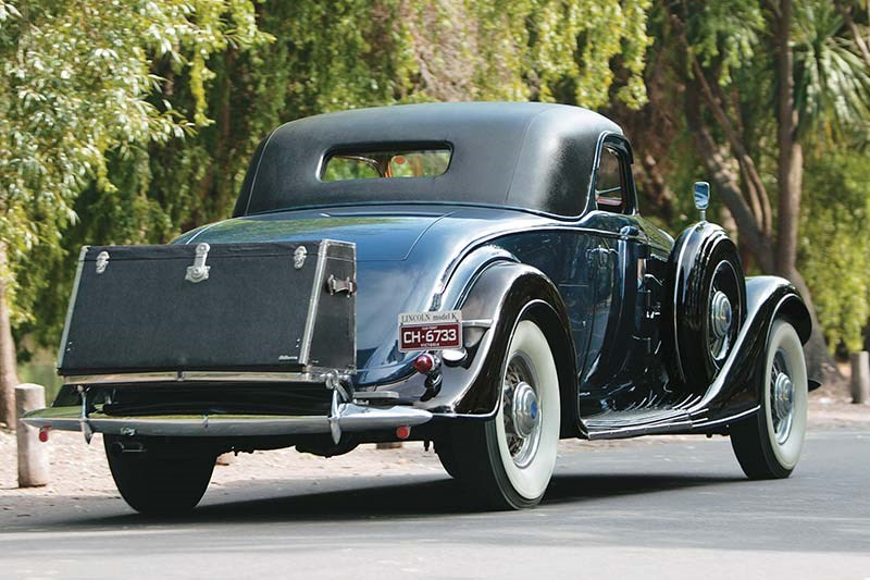 lincoln model k rear