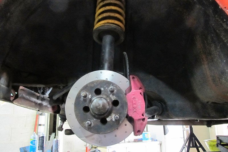 triumph brake rotor