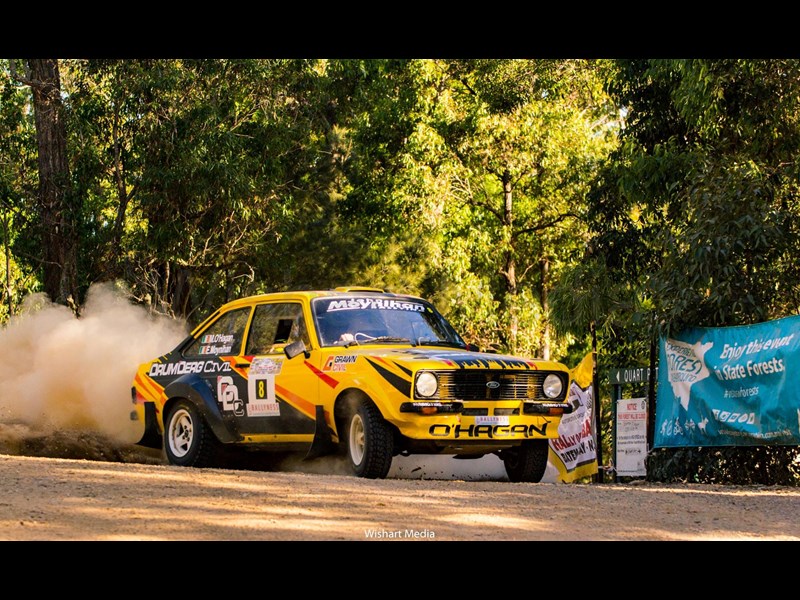 ford escort rally car