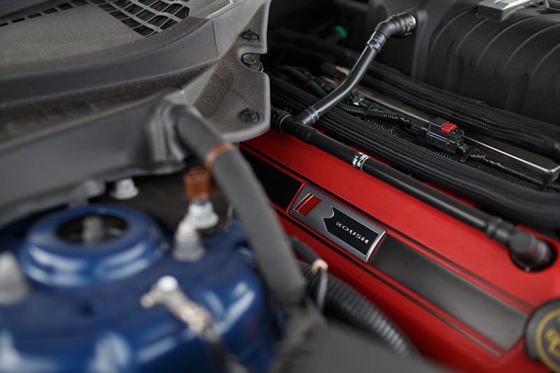 roush mustang engine bay 2