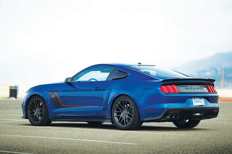 roush mustang rear