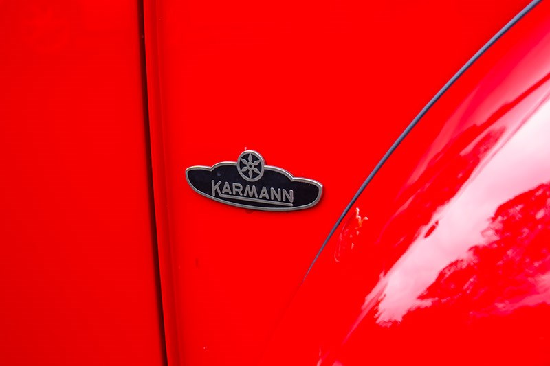 vw beetle karmann badge 2