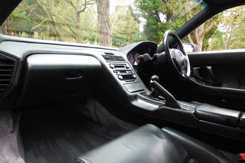 Honda NSX Jenson Button interior