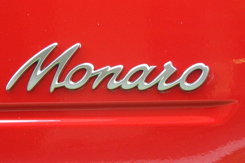 holden monaro badge