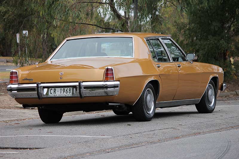 holden hx rear