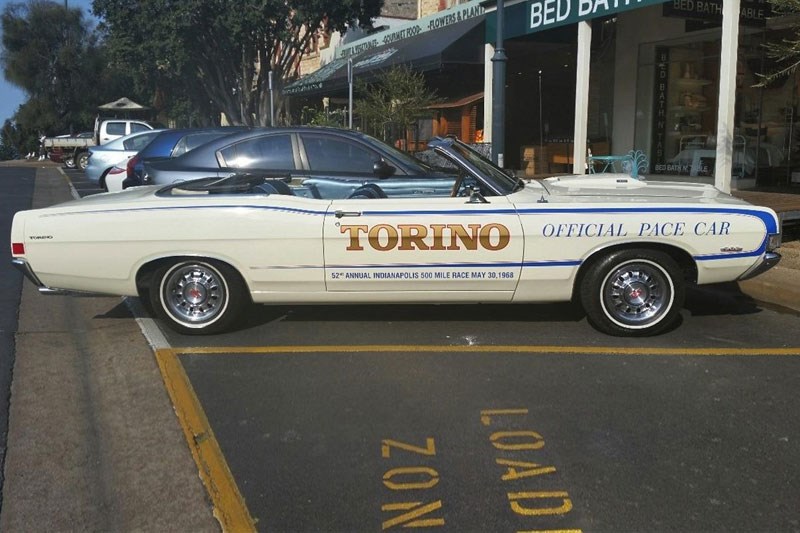 1968 Ford Torino GT pace car today s tempter