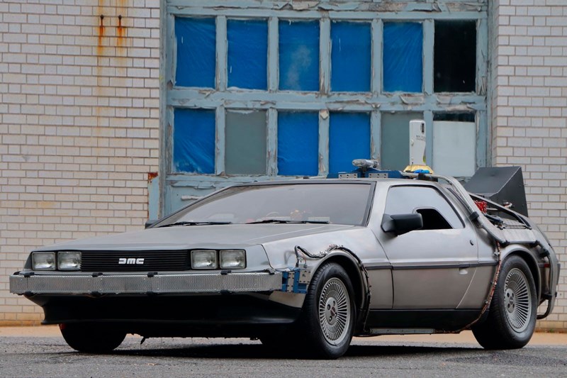 Mecum Movie Cars DeLorean