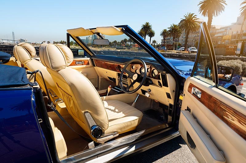 aston martin interior