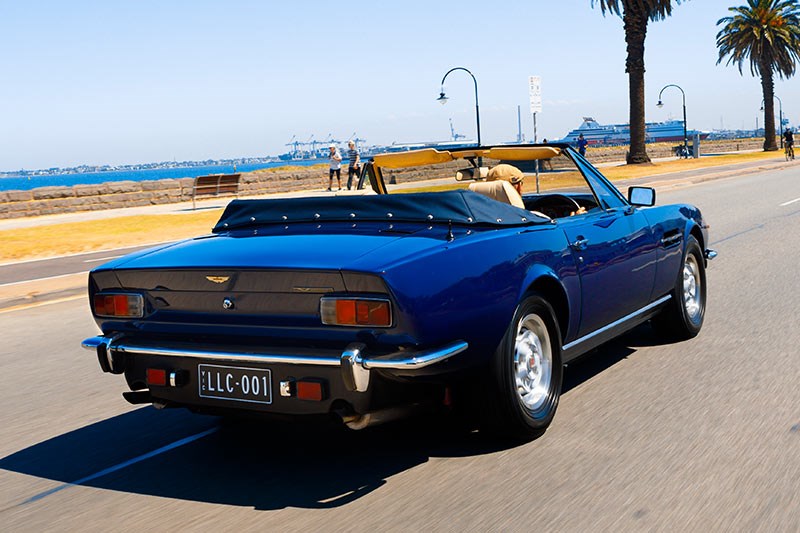 aston martin onroad rear