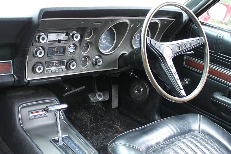 ford falcon resto dash