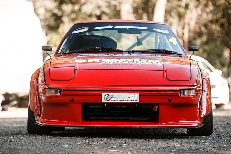 mazda rx7 front
