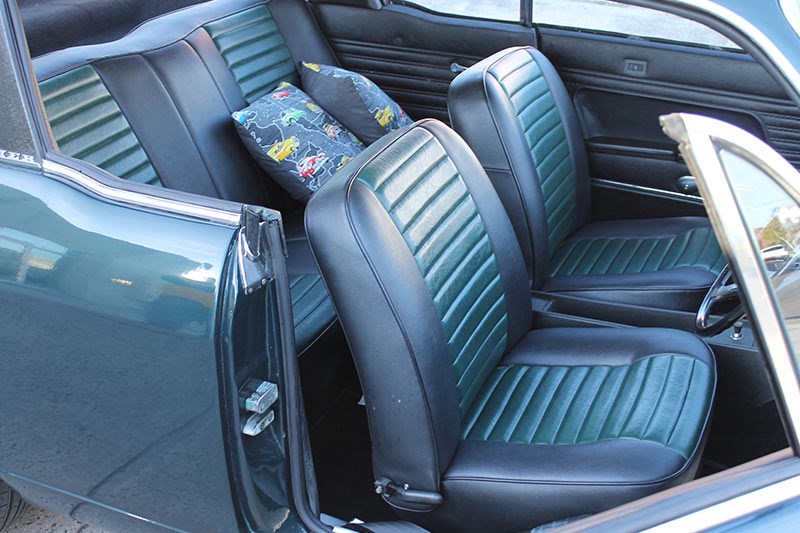 sunbeam rapier interior rear