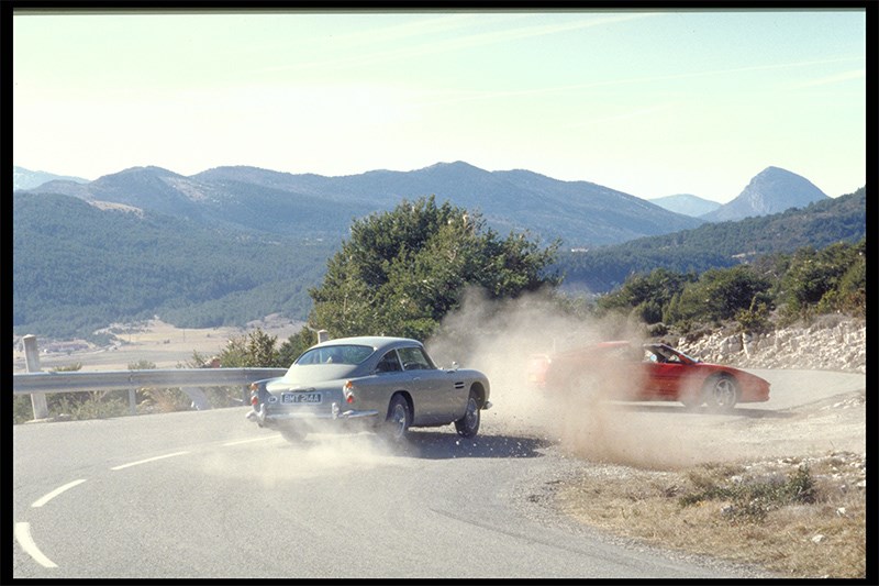 Aston Martin continuation DB5 action