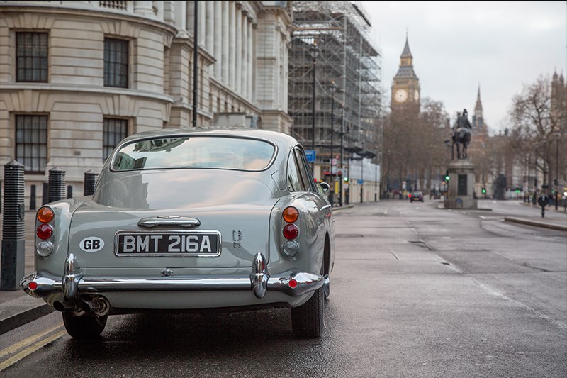 Aston Martin continuation DB5 rear