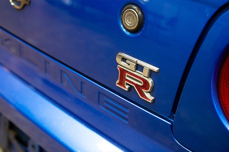 TOYBOX R34 GTR rear badge